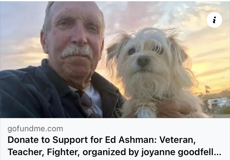 Ed Ashman GoFundMe:
